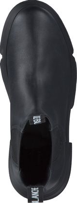 Voile Blanche Leder-Chelsea-Boots aus Leder 102001903401 (Schwarz)