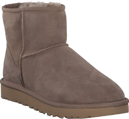 UGG CLASSIC MINI 2 Damen-Winterboots aus Leder 192222878212 (Braun)