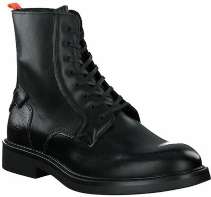 Richard Gordon Herren-Schnürboots aus Leder 212001914861 (Schwarz)