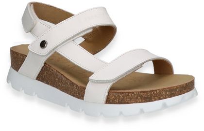 Panama Jack Klett-Sandalen aus Leder 184701974729 (Weiß)