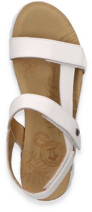 Panama Jack Klett-Sandalen aus Leder 184701974729 (Weiß)