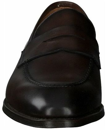 Konstantin Starke Herren-Slipper aus Leder 221201913534 (Braun)