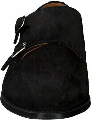 Konstantin Starke Herren-Slipper aus Leder 220002913479 (Schwarz)