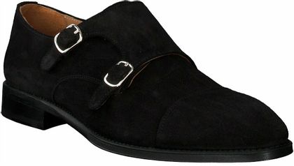 Konstantin Starke Herren-Slipper aus Leder 220002913479 (Schwarz)