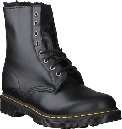 Dr. Martens Winter-Schnürboots für Damen 192001886713 (Schwarz)
