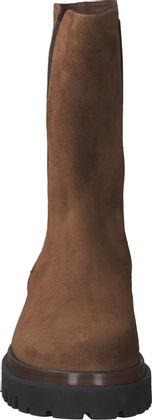 Trumans Damen-Chelsea Boots aus Leder 102202824823 (Braun)