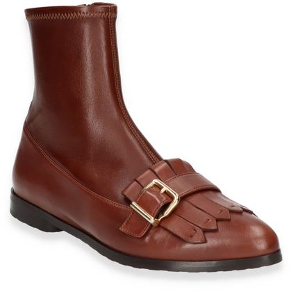 Trumans Damen-Stiefeletten aus Leder 105201824318 (Braun)