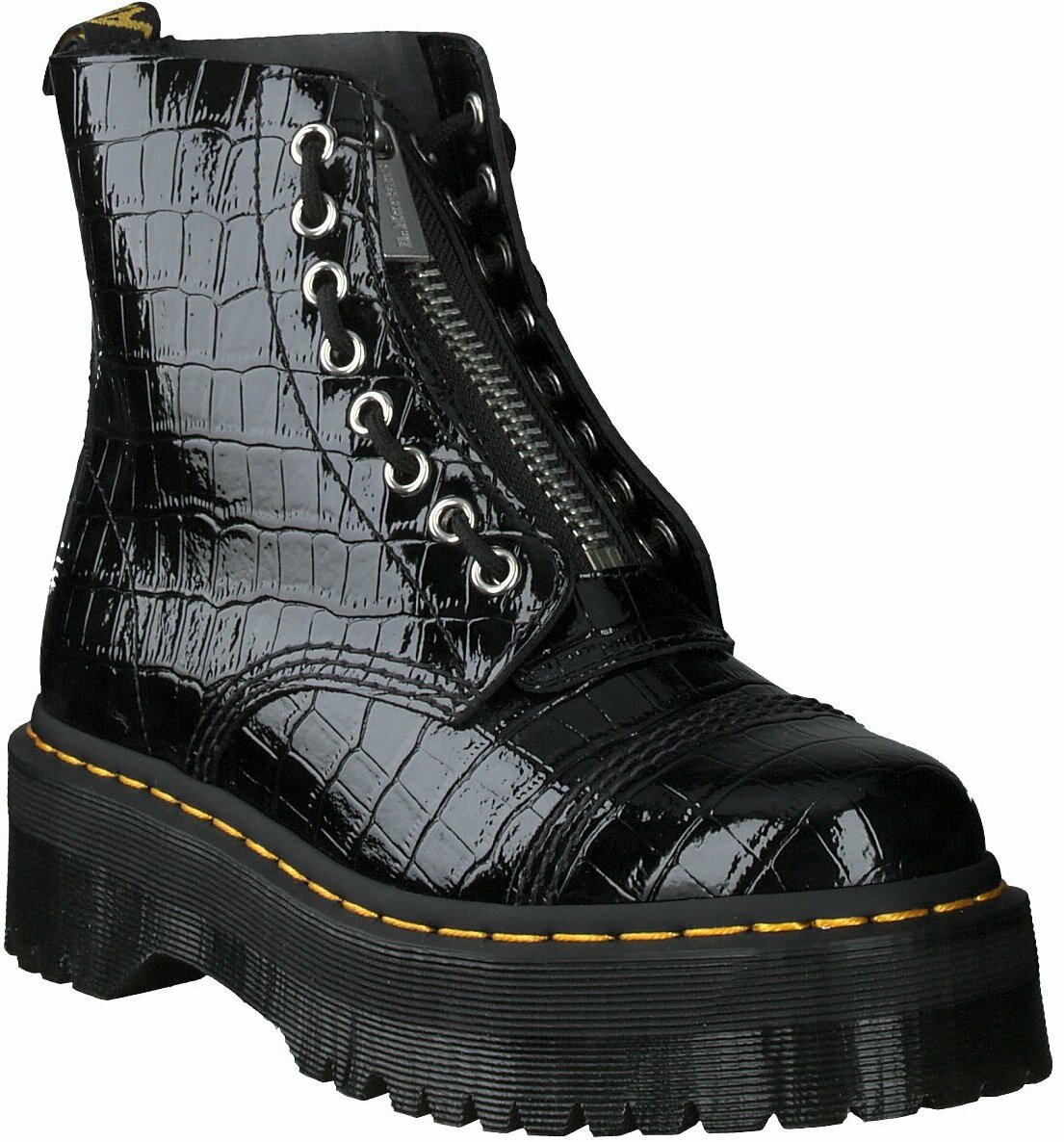 Dr. Martens Plateau-Boots für Damen 102005886666 (Schwarz) online  