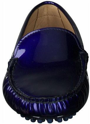 Konstantin Starke Damen-Mokassins aus Leder 103143949450 (Blau  