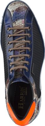 Harris Herren-Schnürschuhe aus Leder 244081952151 (Schwarz/Bunt)