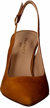 Phillip Hardy Damen-Slingpumps aus Leder 130222951353 (Braun)