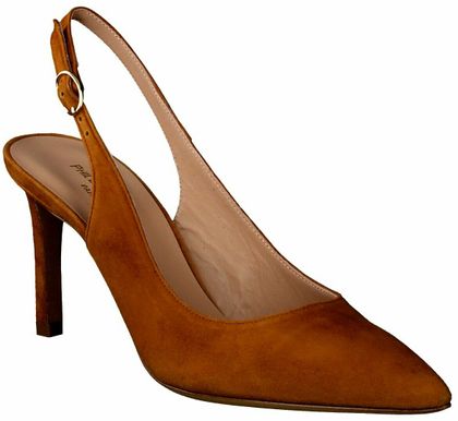 Phillip Hardy Damen-Slingpumps aus Leder 130222951353 (Braun)