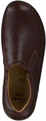 Clarks Herren-Slipper aus Leder 226221887729 (Braun)