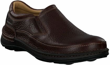 Clarks Herren-Slipper aus Leder 226221887729 (Braun)