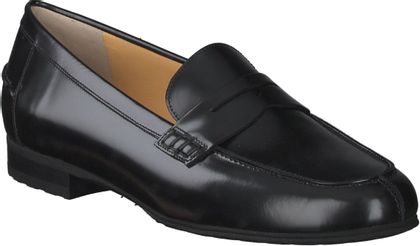 Trumans Damen-Slipper aus Leder 110001907789 (Schwarz)