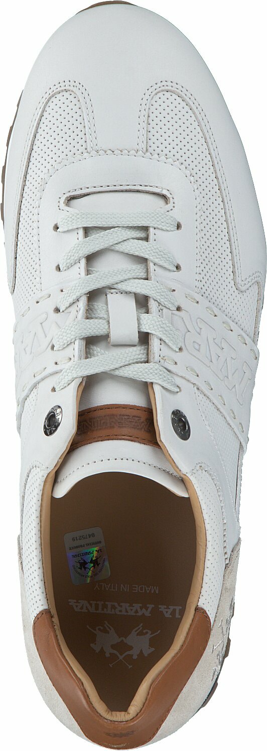 La Martina Herren-Schnürschuhe 244701841304 (Weiß) online  