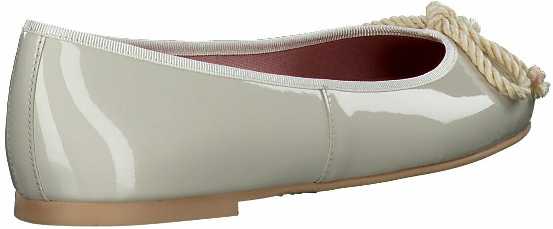 PrettyBallerinas Damen Ballerinas In Beige - Eleganter Rauleder-Look