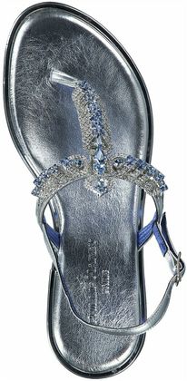 Phillip Hardy Zehentrenner für Damen 189981908186 (Silber)