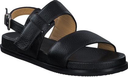 Trumans Damen-Sandalen aus Leder 184001907741 (Schwarz)
