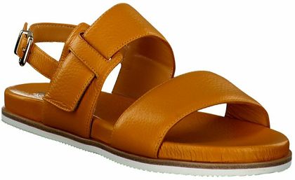 Trumans Damen-Sandalen aus Leder 184391907698 (Gelb)