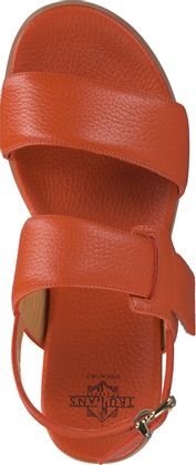 Trumans Damen-Sandalen aus Leder 184391907674 (Orange)