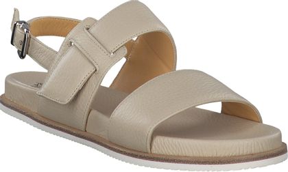 Trumans Damen-Sandalen aus Leder 184301907686 (Beige)