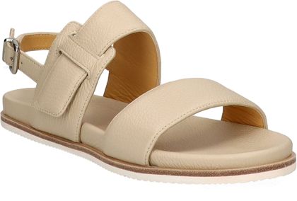 Trumans Damen-Sandalen aus Leder 184301907686 (Beige)