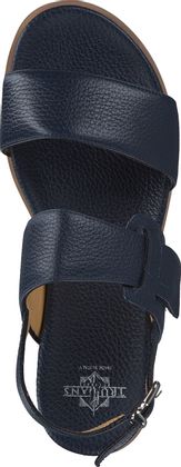 Trumans Damen-Sandalen aus Leder 184101907704 (Dunkelblau)