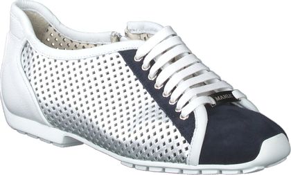 Mania Damen-Schnürschuhe aus Leder 101182952059 (Silber)