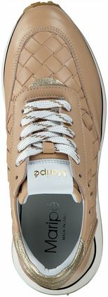 Maripé Damen-Sneaker aus Leder 101300907261 (Beige)