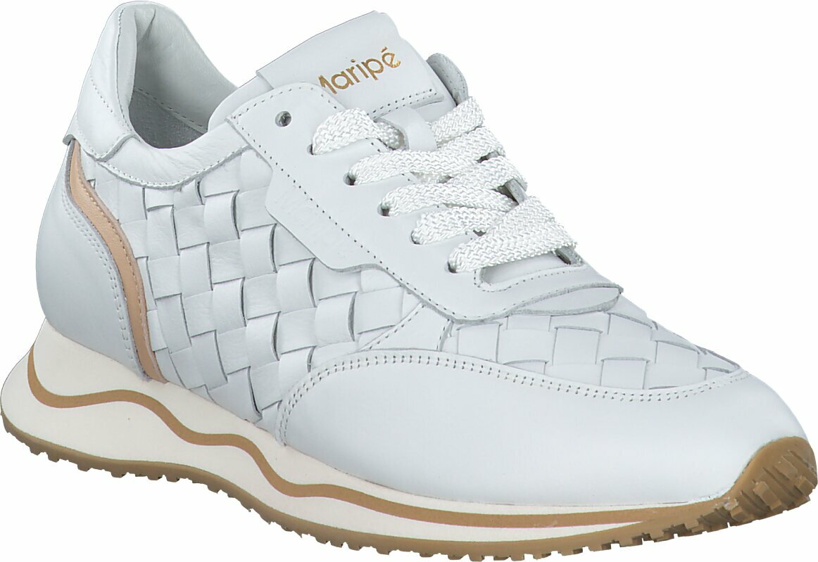 Maripé Damen-Sneaker aus Leder 101700907255 (Weiß) online 