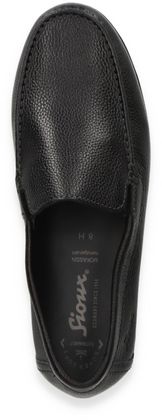 Sioux Herren-Slipper aus Leder 226001931408 (Schwarz)